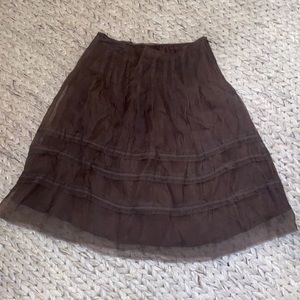 Jigsaw by Calypso 100% Silk Skirt